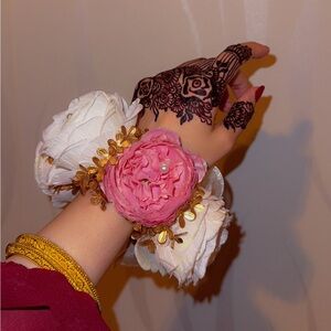 Floral Hand Bracelet